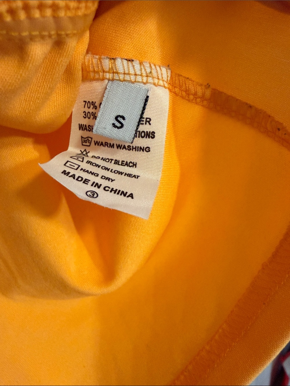 Lace-Trim Orange Cropped Cami Top - Picture 5 of 5